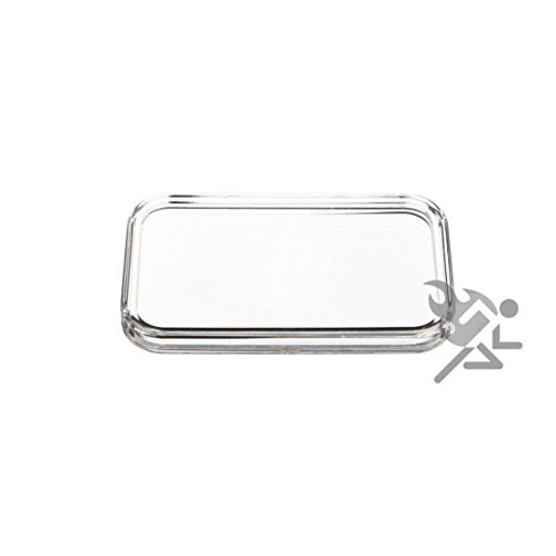 (50) Air-tite Bar Direct Fit Coin Holder Capsules for 1oz Silver Bar One Troy Ounce Bar