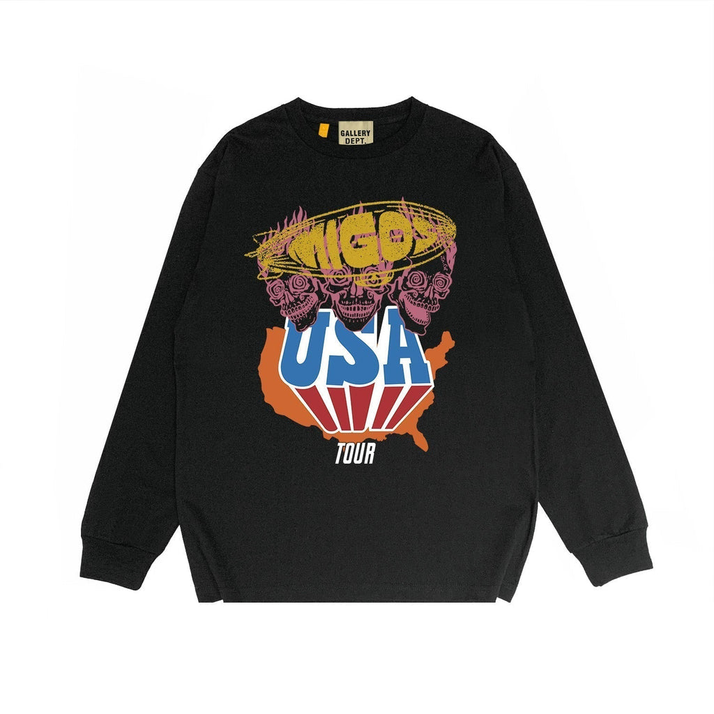 Gallery Dept Long Sleeve Shirt Long Sleeve Long-Sleeved T-shirt Blouse