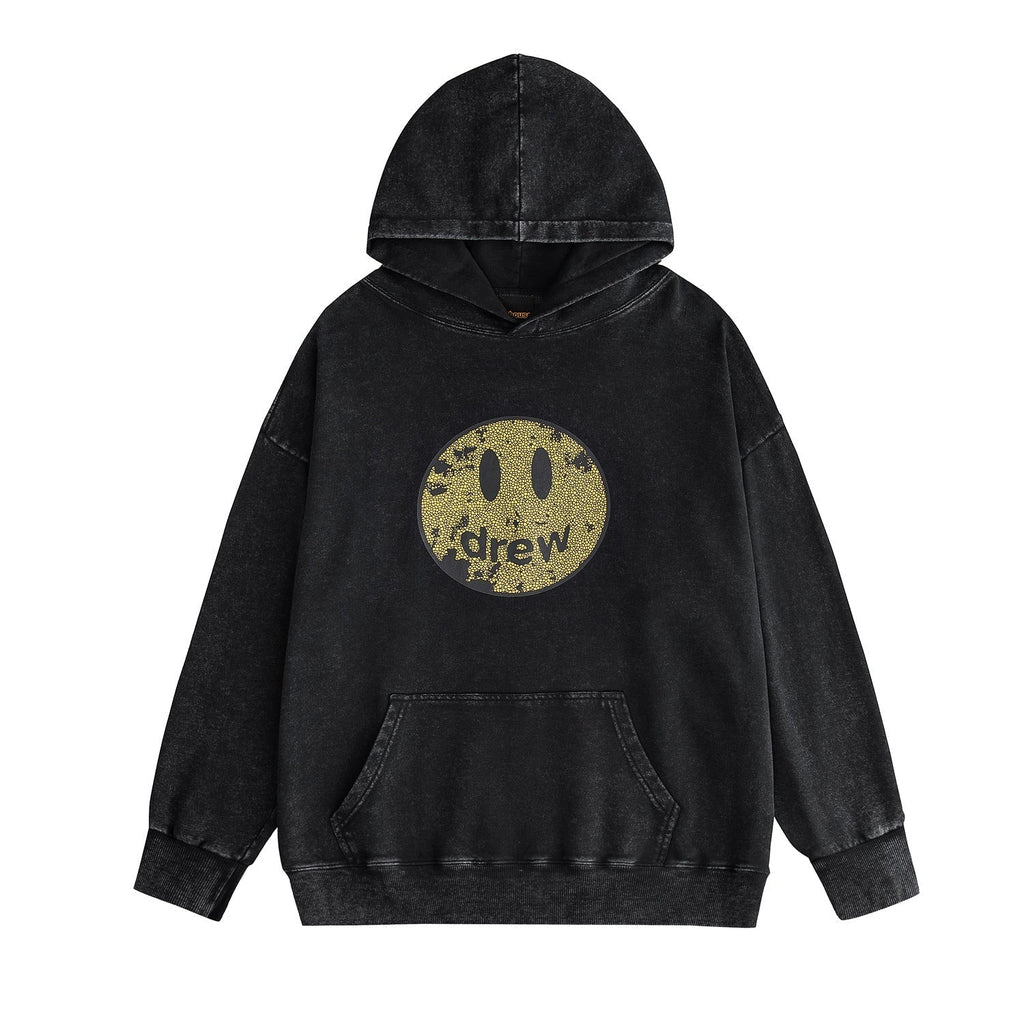 Drew House Hoodie Unisex Loose Casual Distressed Hoodie
